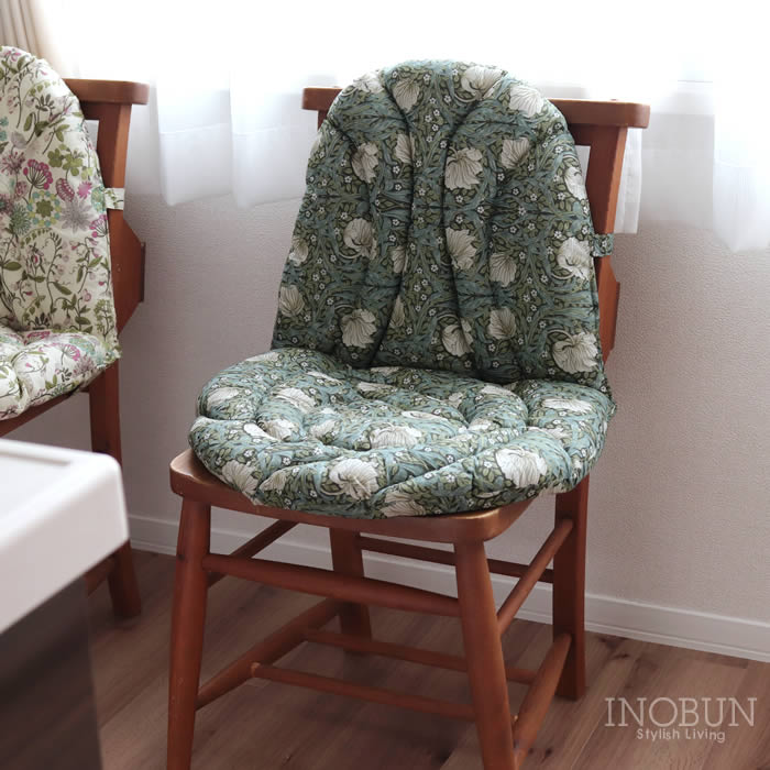 限定価格 キルト イスシートクッション フラワーガーデン チェア