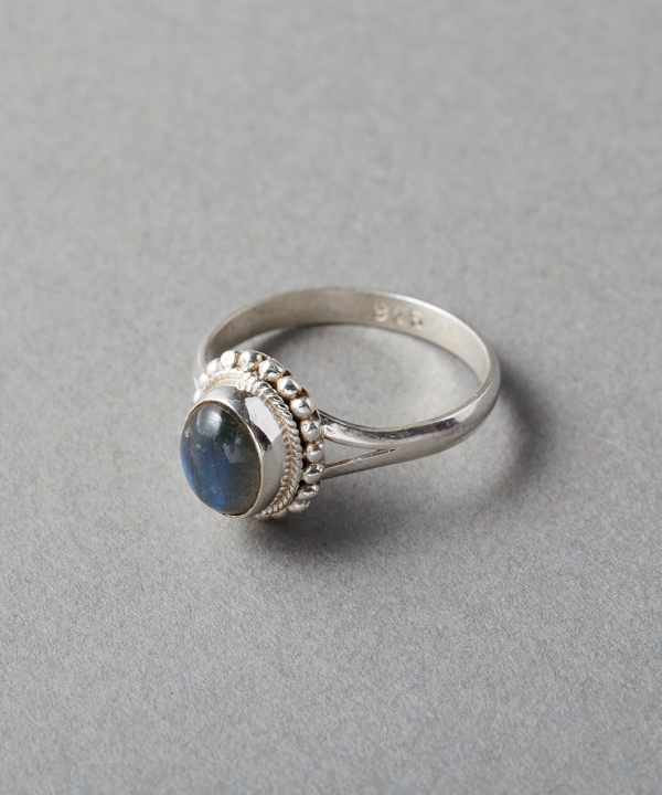 13号】シルバーリング ラブラドライト ｜KANKAN ONLINE SHOP【公式】