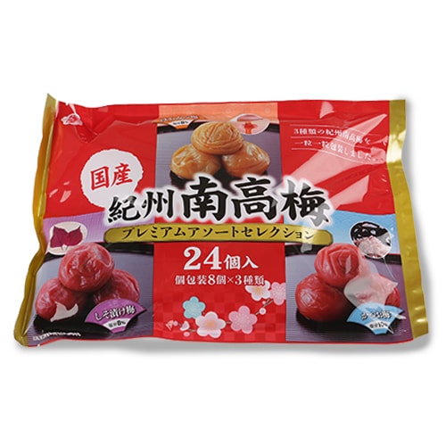 紀州南高梅アソートセレクション24個をお取り寄せ｜梅屋 公式