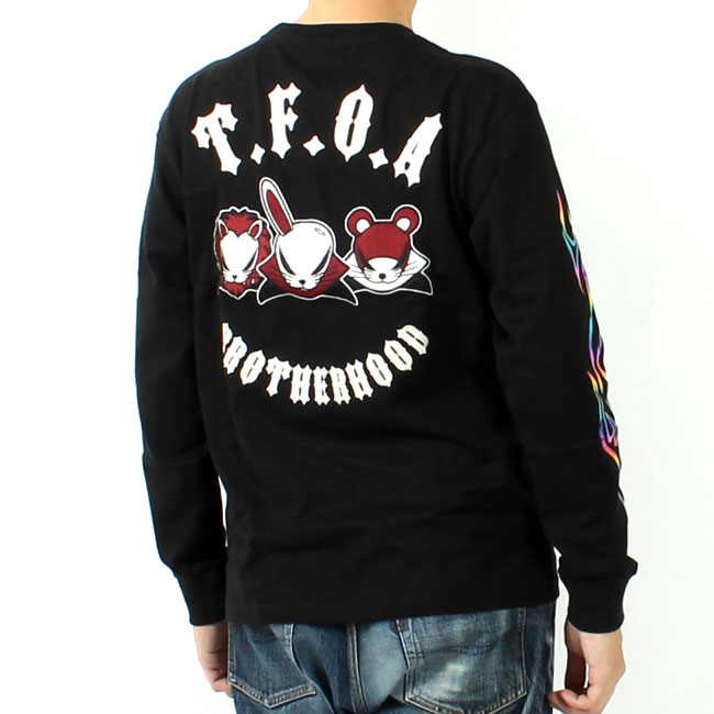 クローズ×WORST 武装戦線KKK T.F.O.A刺繍ロンT / CRLT-2401 / 2024秋冬