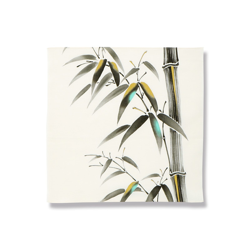 てはん「墨絵竹」（下） | てはん・ハンカチ | 永楽屋