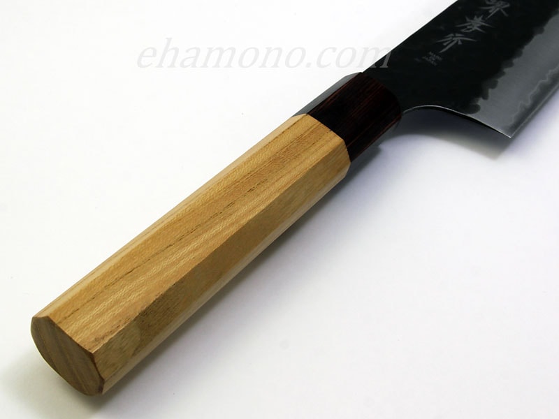 使いやすい【青紙スーパー割込黒鎚目 剣型牛刀190】通販コーナー