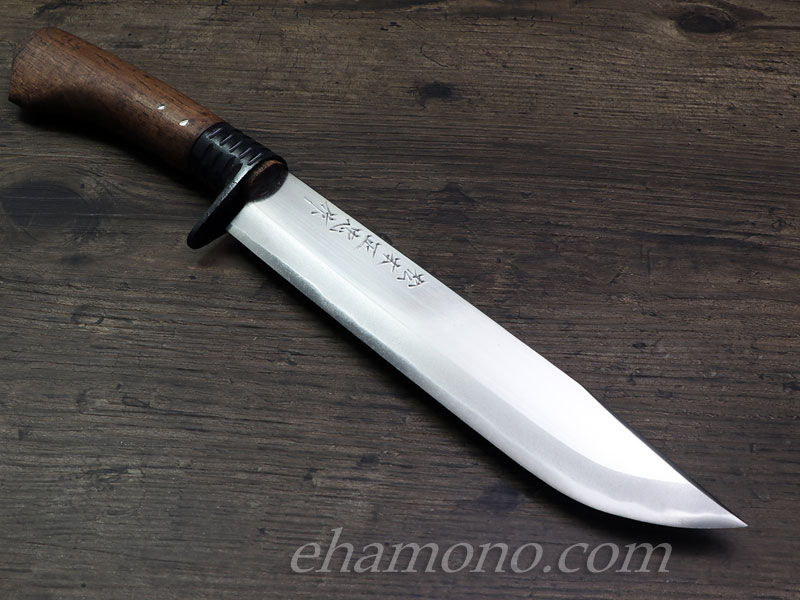 土佐鍛冶 松本正忠作 青鋼 狩猟剣鉈7寸 210