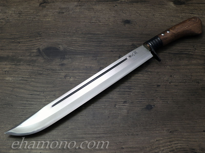 土佐鍛冶 松本正忠作 青鋼 狩猟剣鉈1尺 300mm