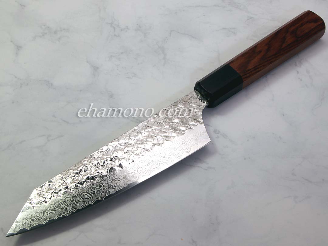 堺孝行 粉末ハイス鋼SPG2 ダマスカス 和式剣型三徳160