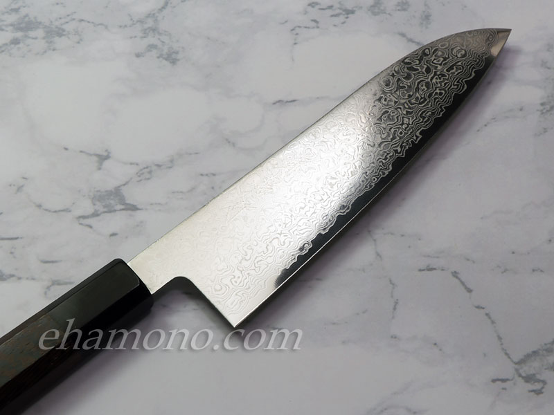 ZA18ダマスカス コバルト鋼【銀河】 和三徳180