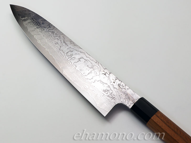 片山雄太作 V金10号ニッケルダマスカス 牛刀240