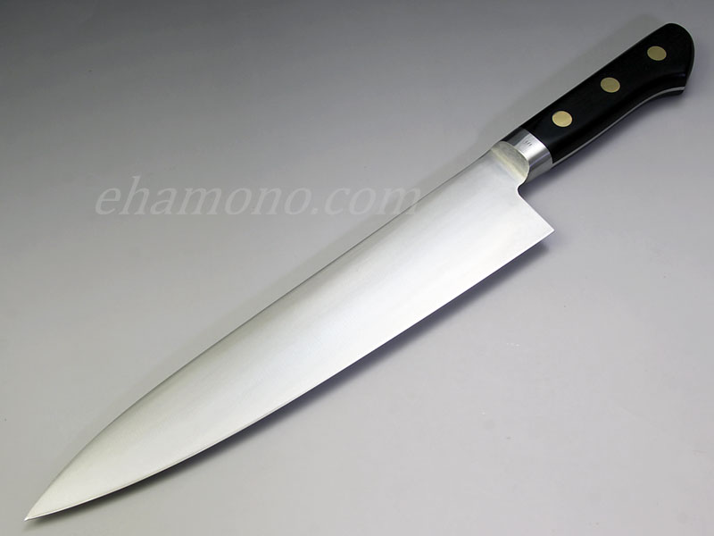ミソノ EUスウェーデン鋼 牛刀300 ツバ付