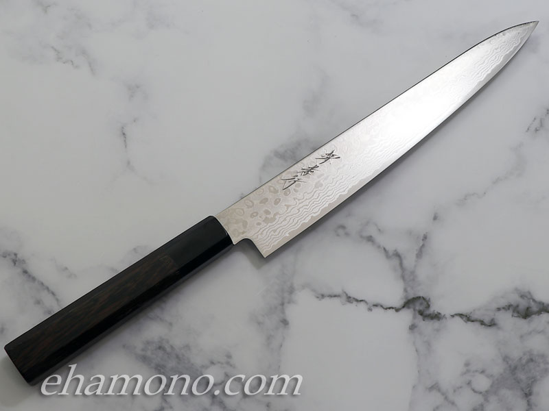 ZA18ダマスカス コバルト鋼【銀河】和筋引240