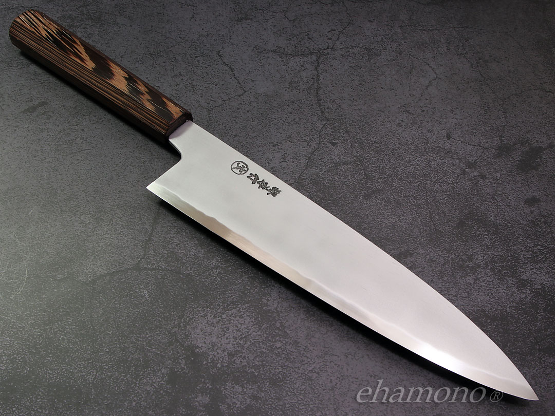 堺孝行 三宝モデル 和牛刀210 白二鋼割込】包丁通販コーナー