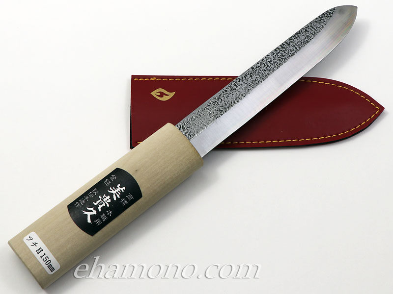 池内刃物「マキリ小刀 鎚目150」