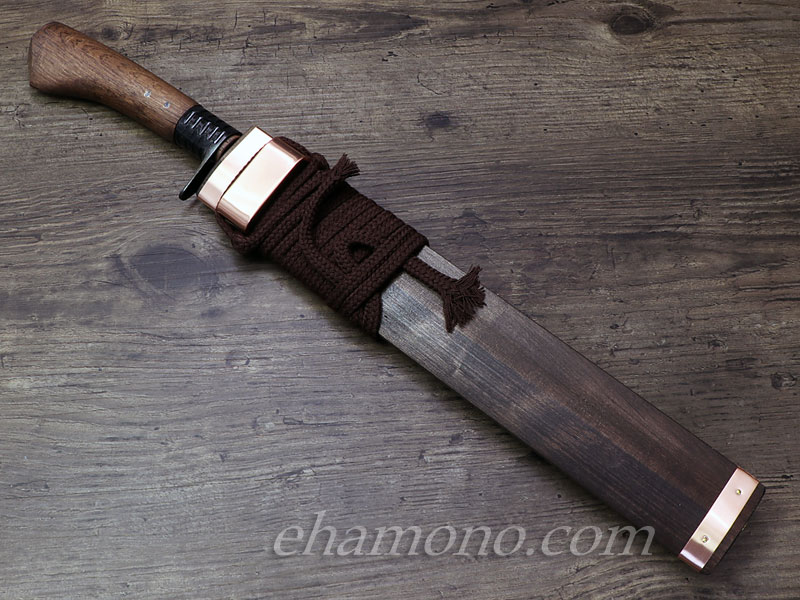 土佐鍛冶 松本正忠作 青鋼 狩猟剣鉈1尺 300mm