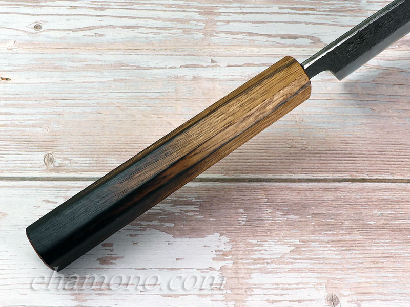 堺孝行 焔 紅蓮 青二鋼 黒打ち鎚目 切付牛刀（剣型牛刀）225