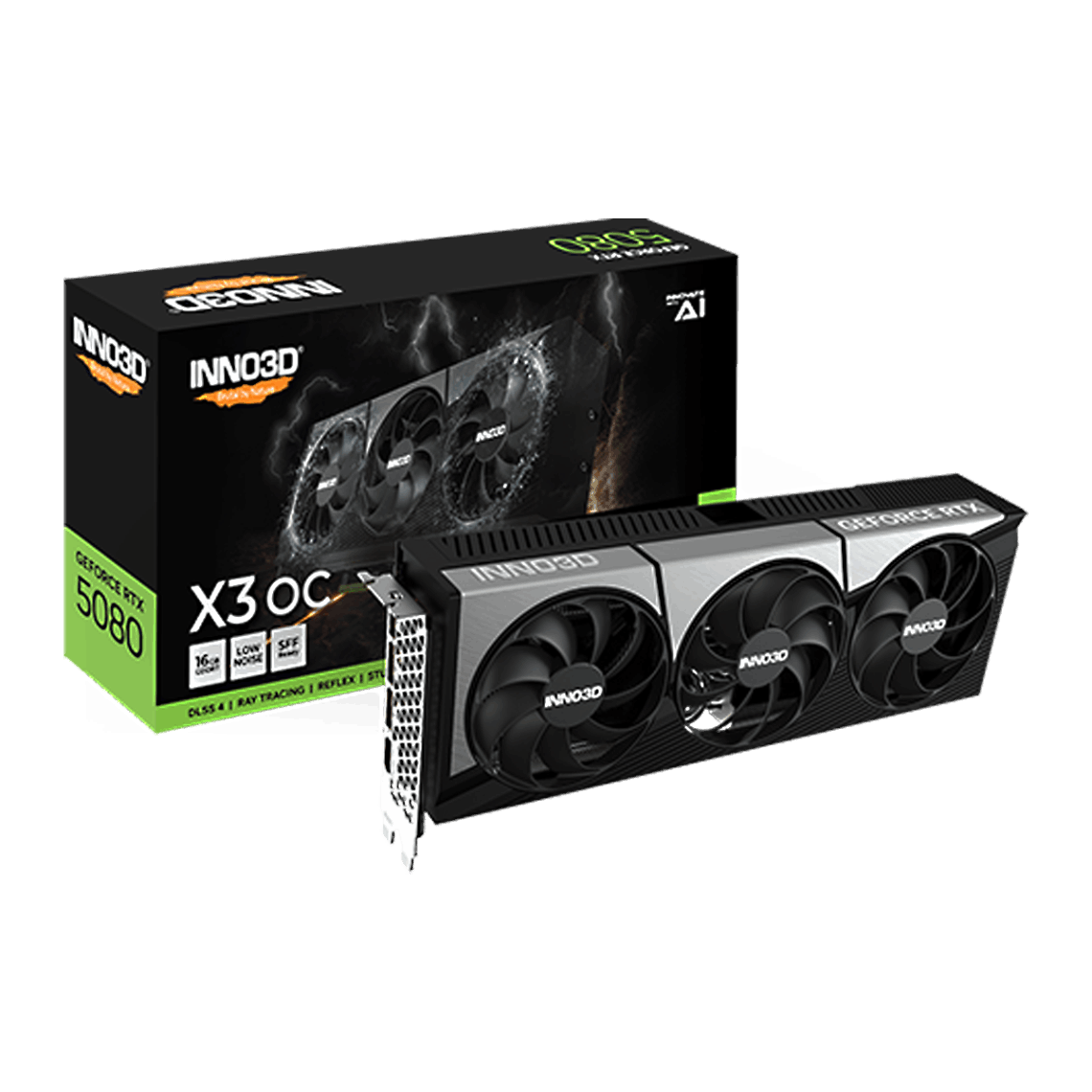 INNO3D GeForce RTX 5080 X3 OC N50803-16D7X-17603930 (GO000062) 2.5