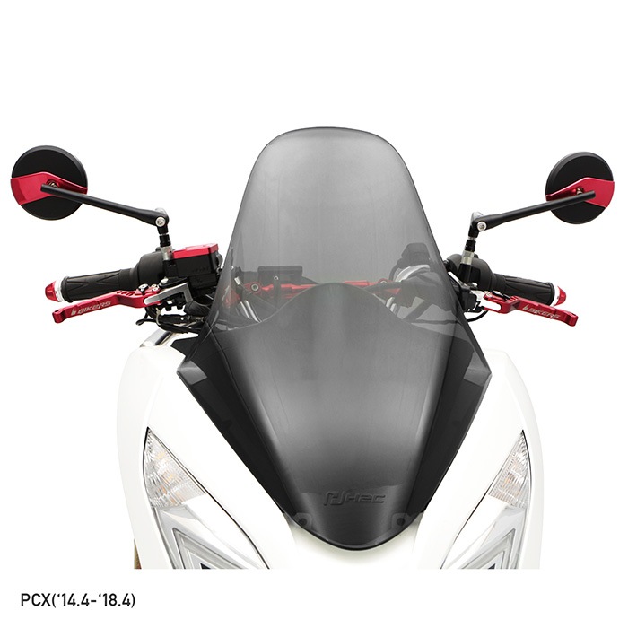 ラジカルミラー サークル (ブラック/レッド) | エンデュランス