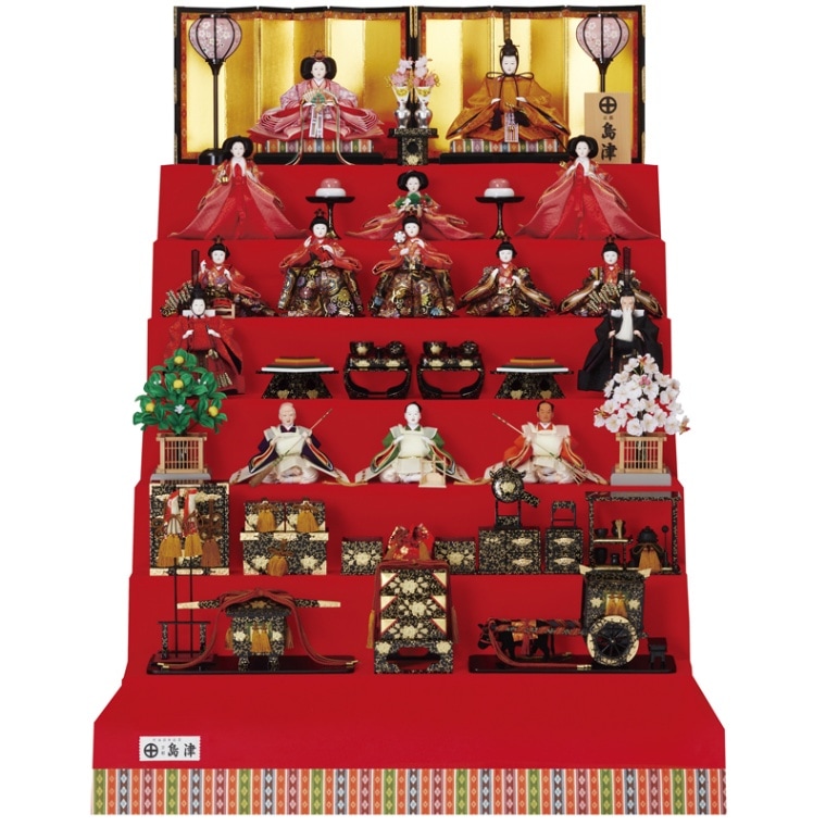 京都島津 雛人形 紫福雛（十番） | 雛人形,親王飾り | 京都島津