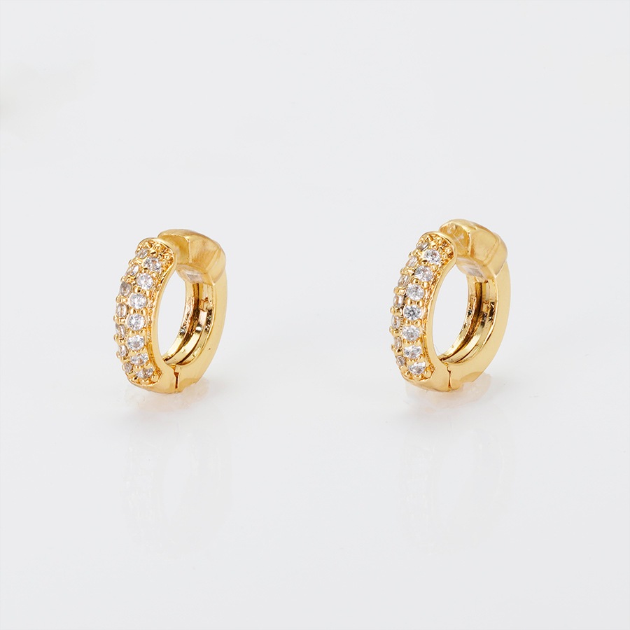 zero touch ラウンドエタニティイヤリング | オリジナルアクセサリー