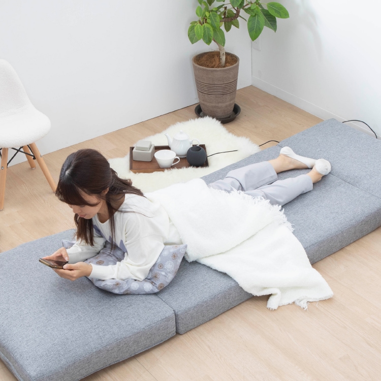 フロアソファ 1人掛け リクライニング ファブリック 1Pソファ 座椅子