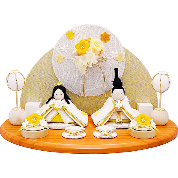 龍虎堂（リュウコドウ）手作りひな人形 ぽかぽかひな（衝立飾り） | 5