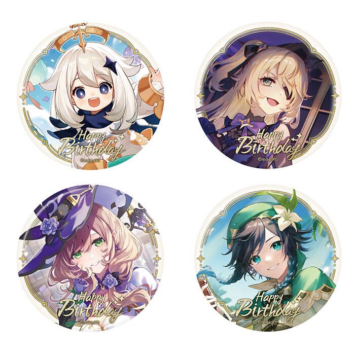 原神 運命の日シリーズ 缶バッジ Genshin 2022 ver. 原神,キャラグッズ