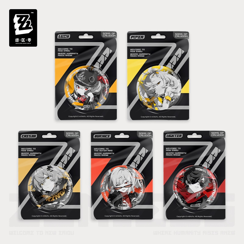 ゼンレスゾーンゼロ 影画シリーズ 缶バッジ カリュドーンの子 2025年8