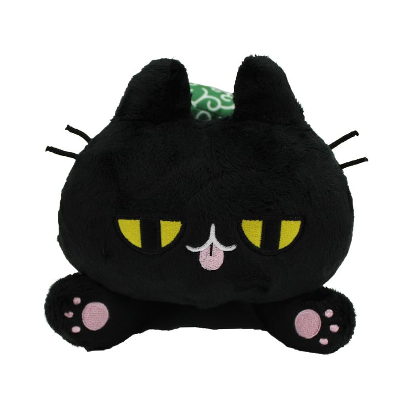 くろねこのじと目ちゃん ぬいぐるみ 寝そべりver. |4580098923529