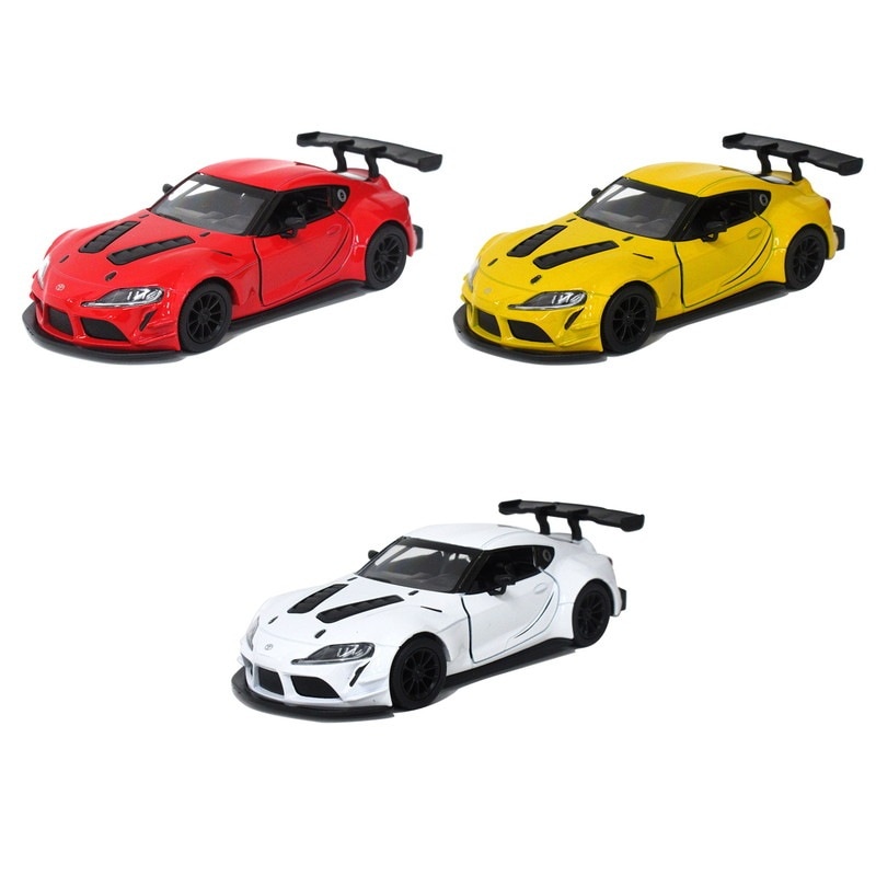 KiNSMART ミニカー 1:36 GRスープラ レーシング 3色アソート No.201