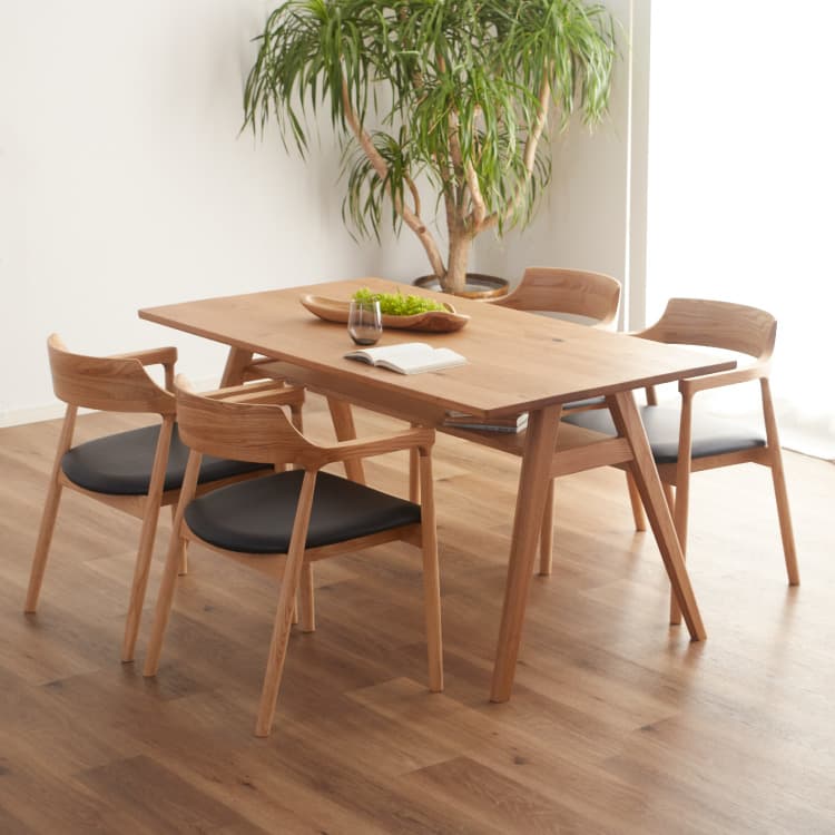 ニーデ Nigde ダイニングテーブル 幅150cm | 家具・インテリア・生活