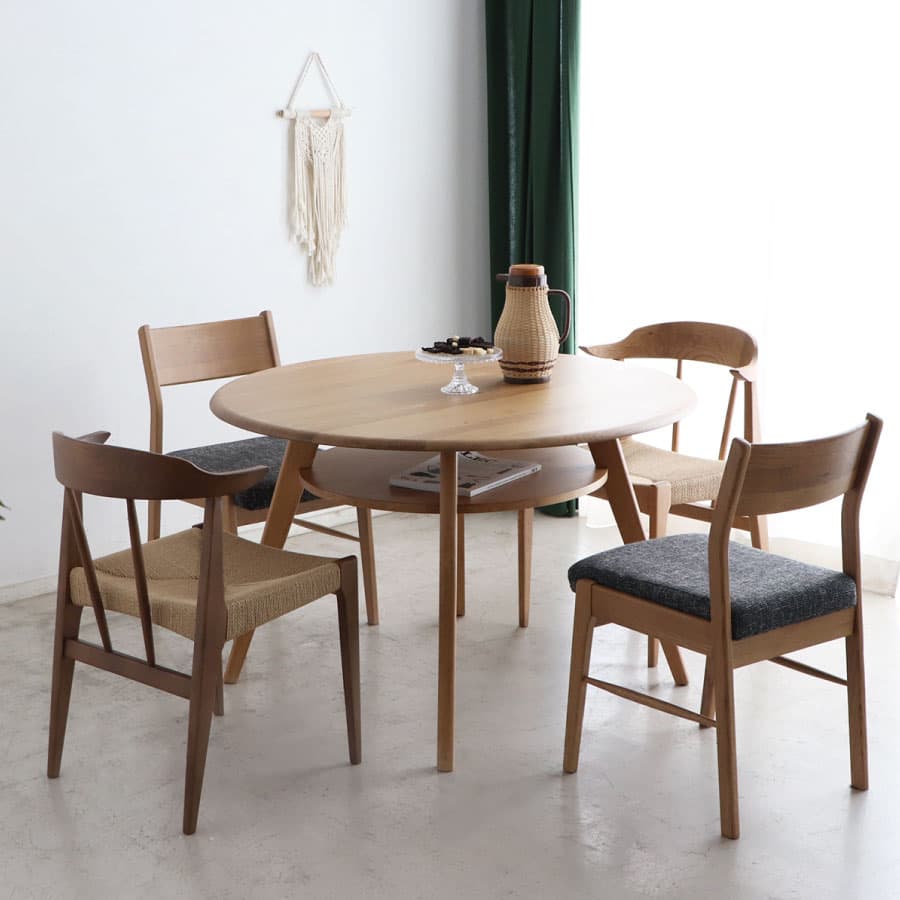 ボルセーナ Bolsena 円形ダイニングテーブル 直径110cm | 家具