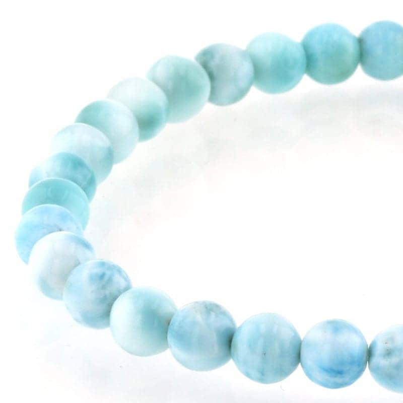 ラリマー ブレスレット 13mm玉 No.48 [ 画像現物・一点物 ] ｜最高級