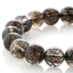 ブラックルチルクォーツ（黒針水晶）,酸化チタン｜最高級