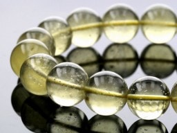 リビアングラス 12mm玉 1粒バラ売り 穴あきビーズ 【1点物】 最高級