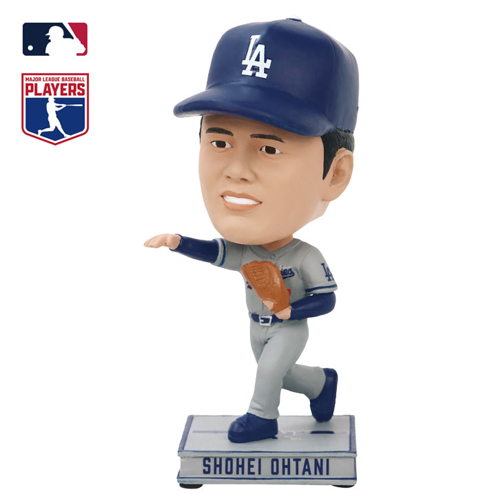 MLB公式ライセンス ドジャース 大谷翔平 ボブルヘッド人形 ビジター