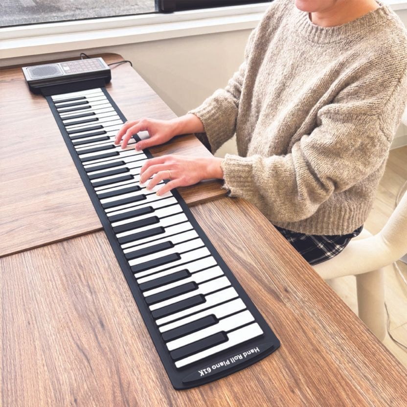 20曲内蔵ロールアップピアノ 88鍵盤｜ファミリー・ライフ公式通販