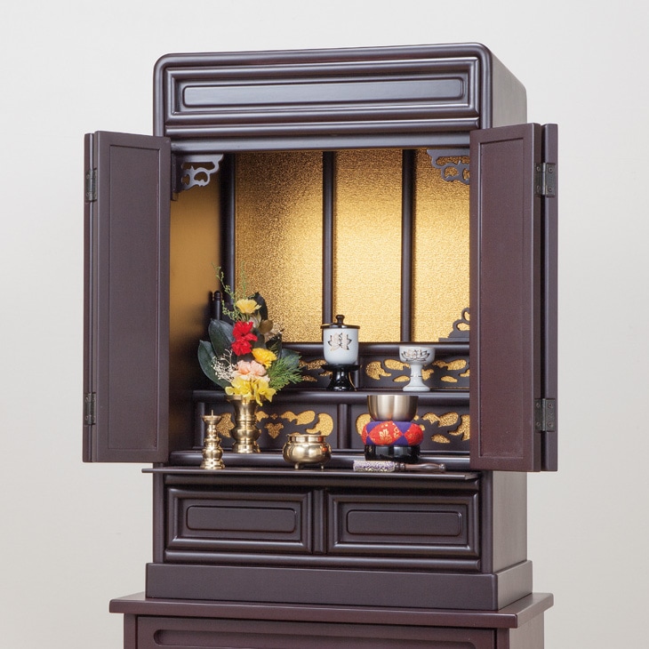 木製透かし彫り上置仏壇23号｜ファミリー・ライフ公式通販