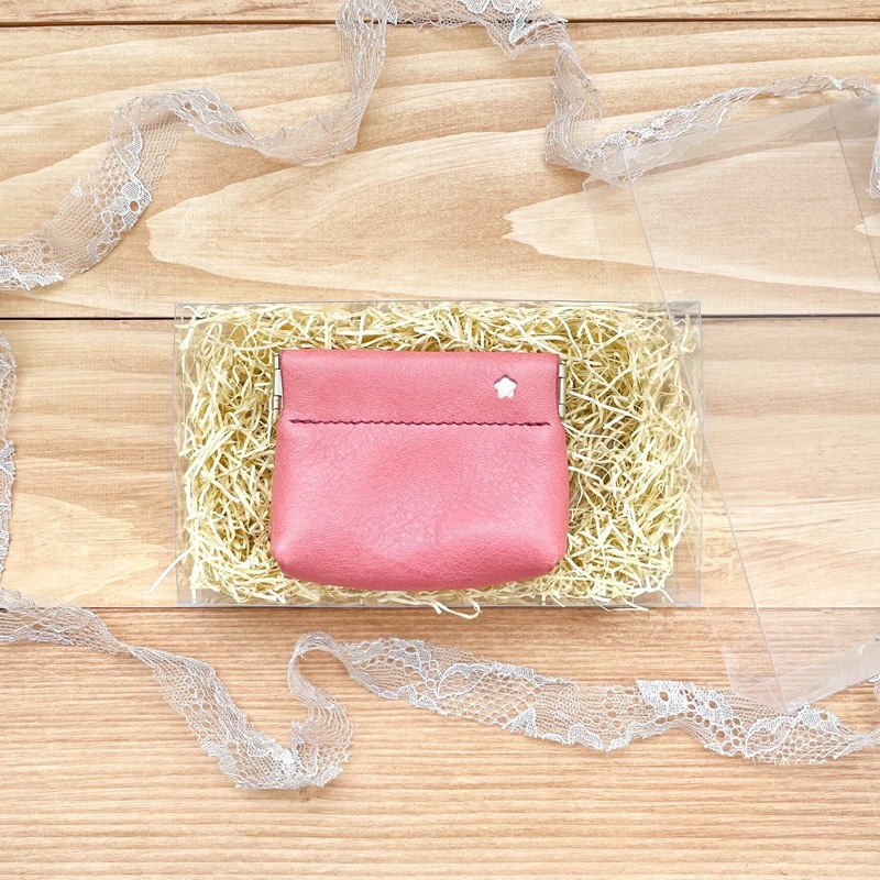 ばね口ぱかぱかポーチ＊S｜革小物オーダーメイドのお店fleur（フルール）