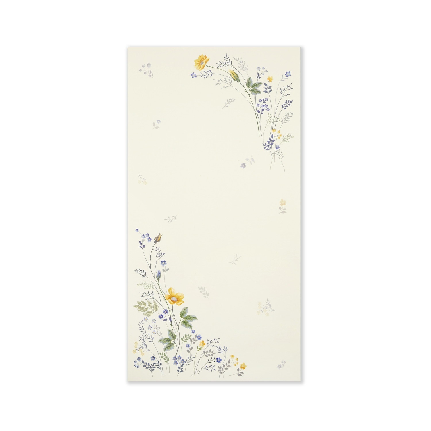 のし封筒一筆箋セット 多目的 青と黄の花｜nsf-078 | 新商品,2024夏,の