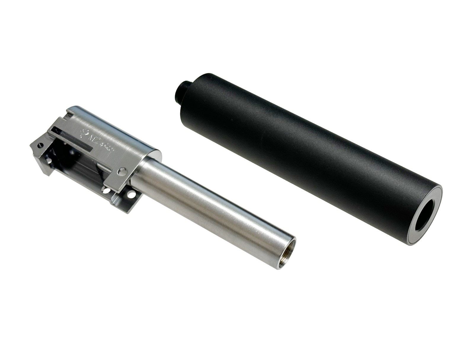 マルゼン ワルサーPPK・PPK/S用サイレンサー/可変ホップバレルセット