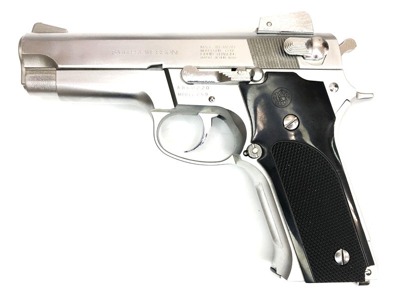 売り切れ【特選中古品】固定スライドガスガン MGC S&W M659 シルバー