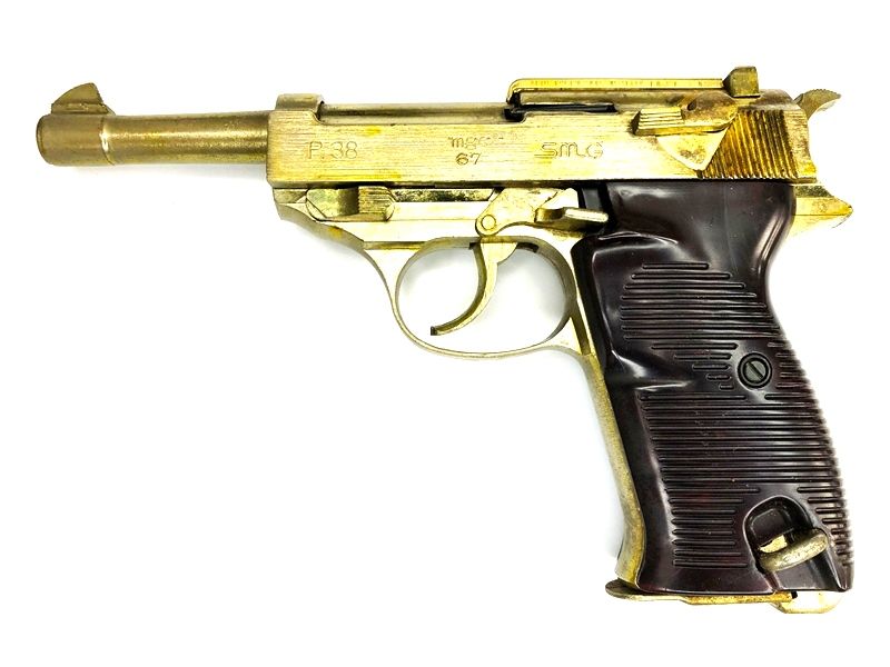 売り切れ【特選中古品】金属モデルガン MGC ワルサーP38ミリタリー