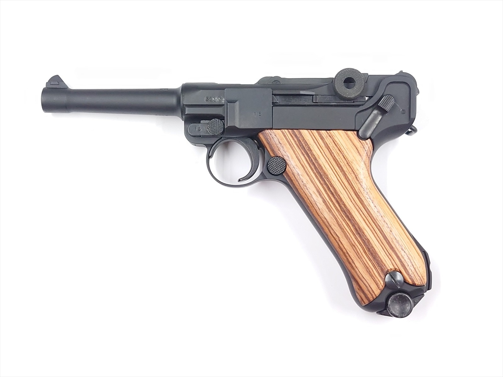 特選中古品】ガスブローバック タナカワークス ルガーP08 4インチ HW