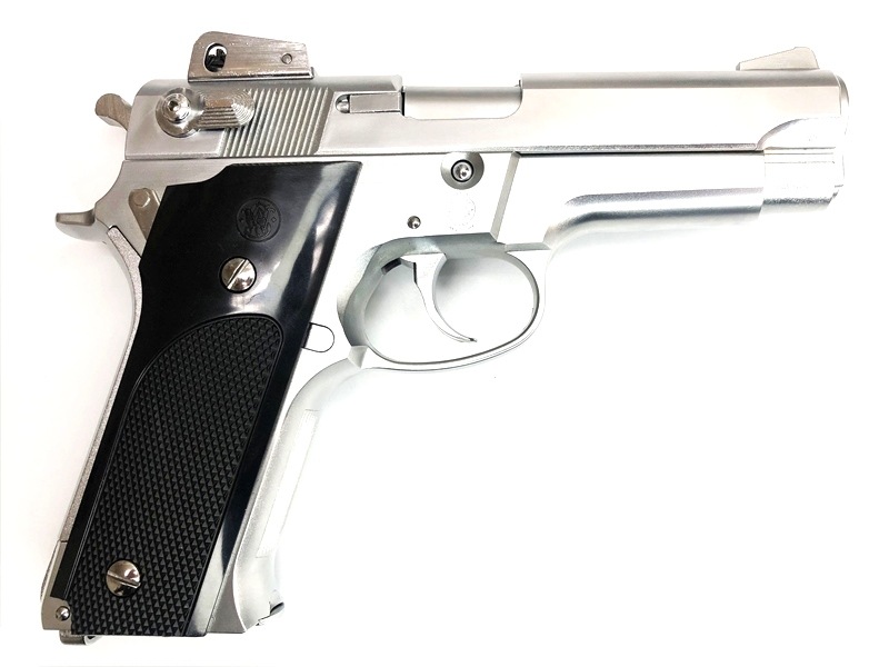 売り切れ【特選中古品】固定スライドガスガン MGC S&W M659 シルバー