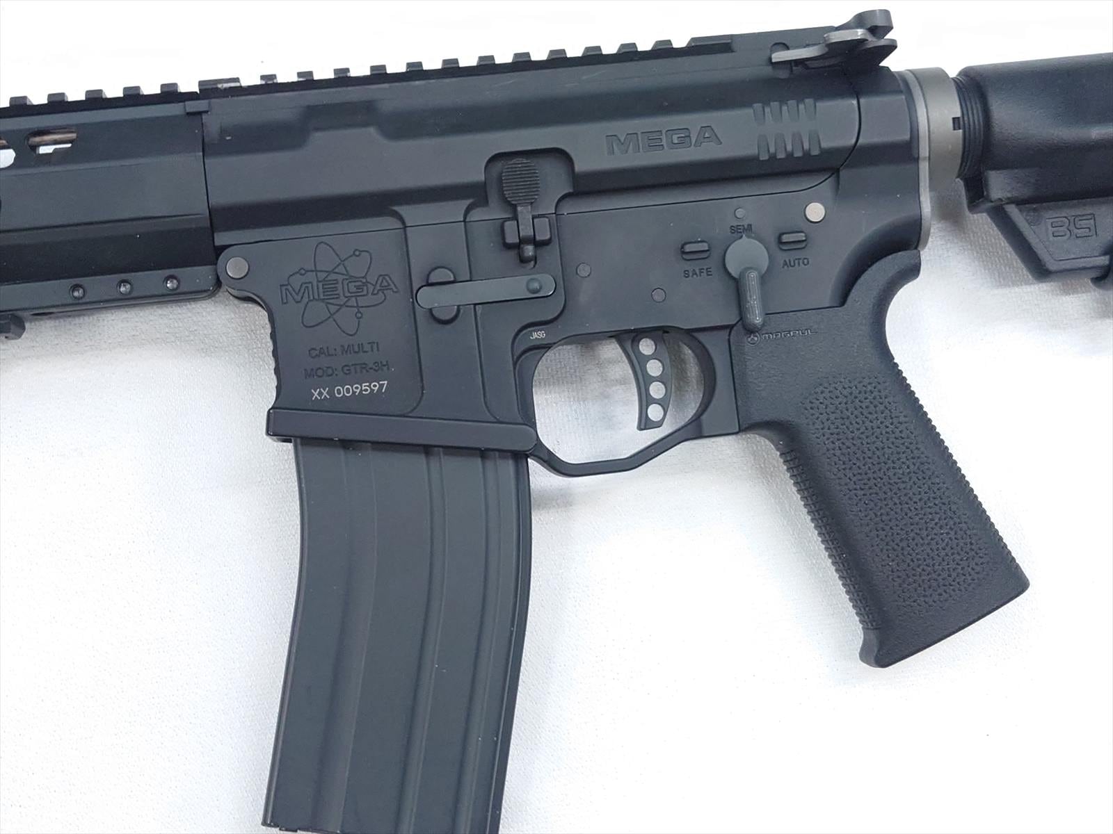 特選中古品】ガスブローバック KSC Mega MKM AR15 カスタム アッパー2