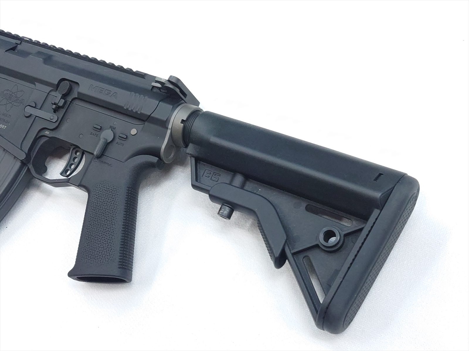 特選中古品】ガスブローバック KSC Mega MKM AR15 カスタム アッパー2