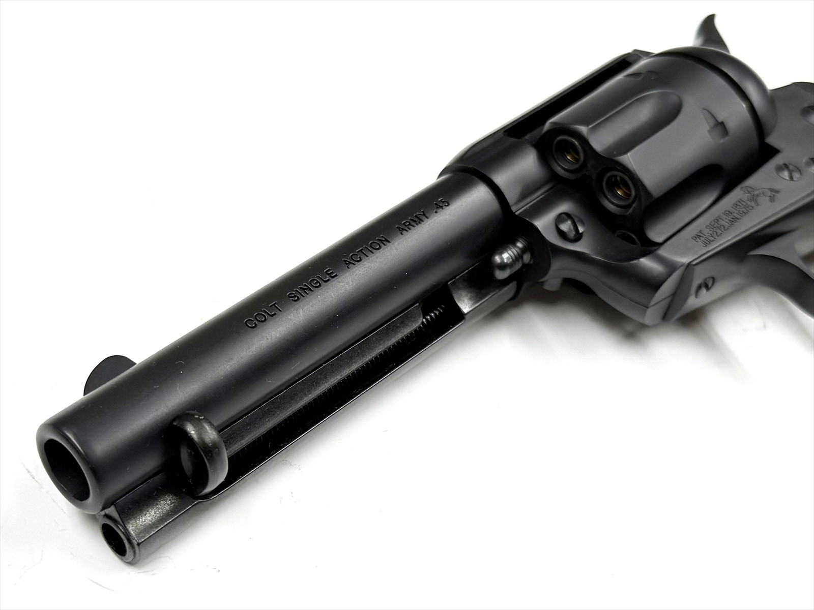 特選中古品】ガスガン マルシン 6mmBB NEW SAA.45 シビリアン マット