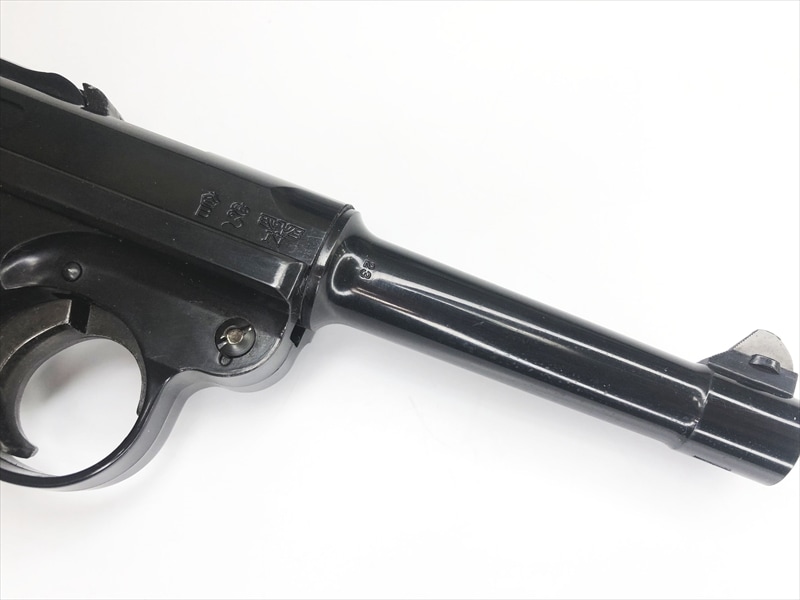 売り切れ【特選中古品】発火モデルガン MGC ルガーP08 ブラックABS 旧