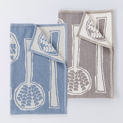 FOREST SPOON シュニールコットンブランケット ハーフ（クリッパン