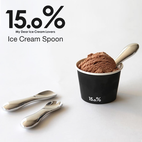 アイスクリーム スプーン（15.0％） フリーデザイン ｜ 北欧・ロング