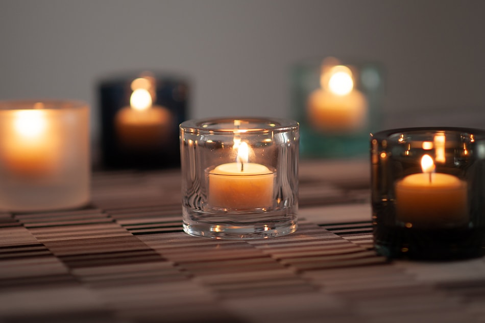 ティーライトキャンドル クリアカップ 10個入り（カメヤマキャンドル