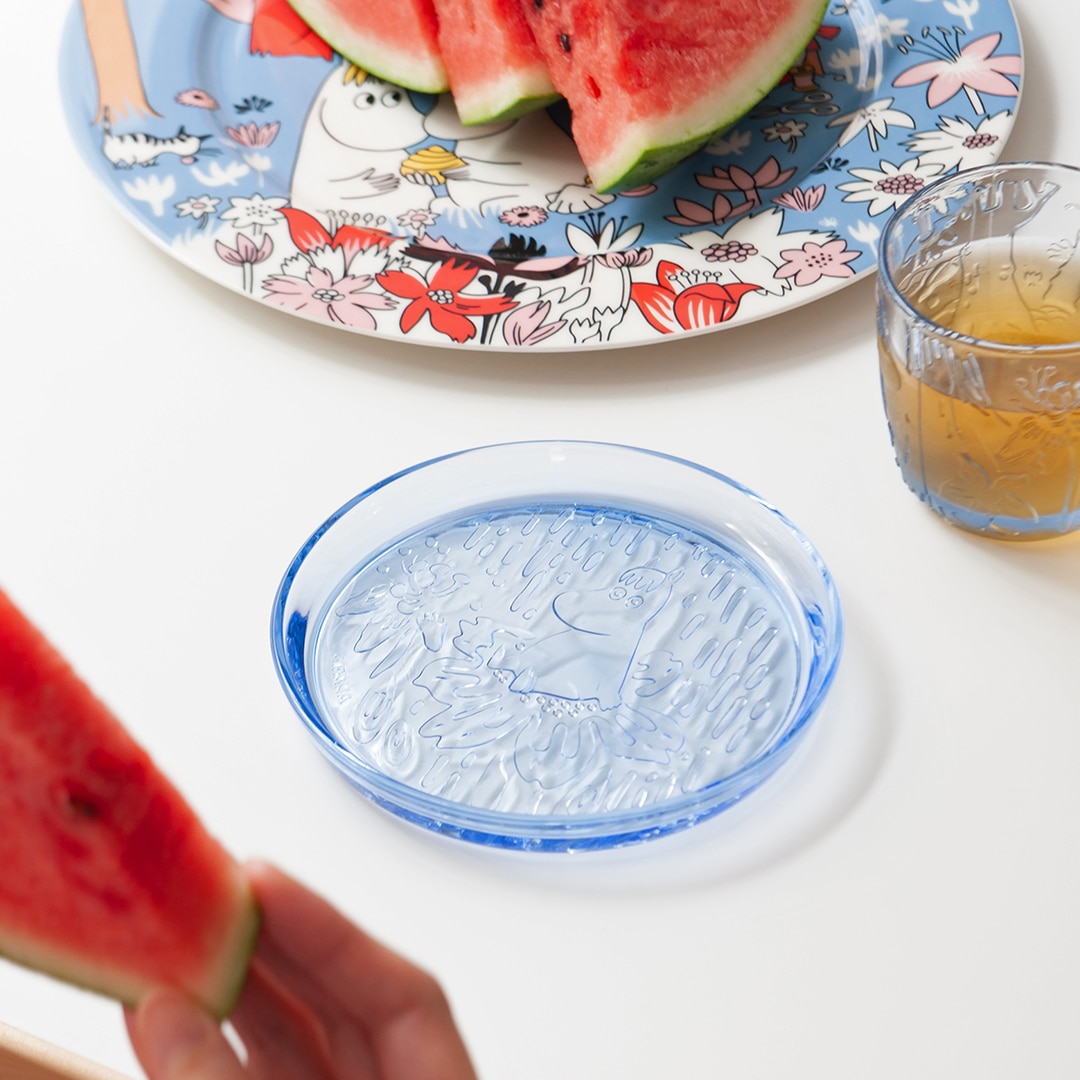 ムーミン ガラスプレート（アラビア／ARABIA） フリーデザイン ｜ 北欧